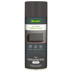 Woodie's 400Ml Satin Rad Anthracite Grey Spray