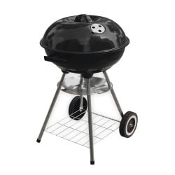Omaha 43cm Charcoal Kettle BBQ Black