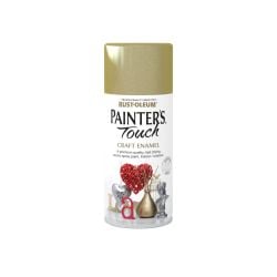 Rust-Oleum Painter's Touch Craft Enamel (Spray) Gold Metallic 150ml