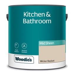 Woodie's Kitchen & Bathroom Wicker Basket 2.5Ltr