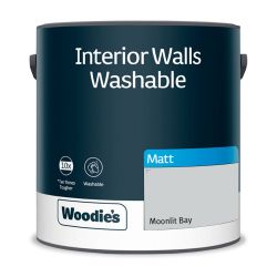 Woodie's Washable Matt Moonlit Bay 2.5Ltr