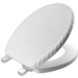 Bemis Rope Ultra-Fix Slow Close Toilet Seat White