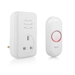 Byron Dby-22313 150M Wireless Plug Through Chime