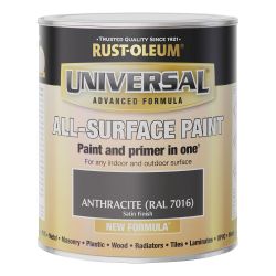 Rust-Oleum Universal Anthracite Satin 750ml