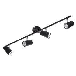 4Lt Spot Light Bar Black