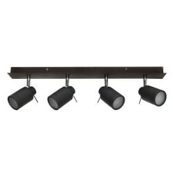 Scorpius 4 Light Bar IP44 Spotlight - Matt Black