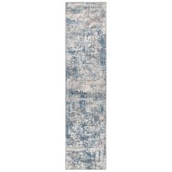 Flatwoven Washable Dash Blue Rug - 160cm x 230cm