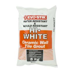 Evo-Stik Technik Hi-White Wall Tile Grout 5Kg