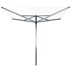 Brabantia 50m 4 arm Topspinner Rotary with Soil Spear