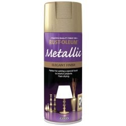 Rust-Oleum Metallic Spray Paint Gold 400ml