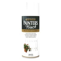 Rust-Oleum Painter's Touch Flat White 400ml