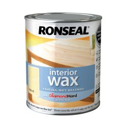 Ronseal 750ml Interior Wax Natural