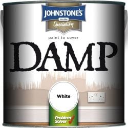 Johnstone's Damp Proof Paint White 750ml