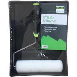 Woodie's 9" Roller & Tray Set