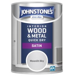 Johnstone's One Coat Quick Dry Satin Moonlit Sky 750ml