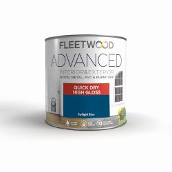 Fleetwood 750ml Advanced Quick Dry Gloss Twilight Blue