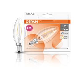Osram 2.8w E14 LED Candle Filament Bulb
