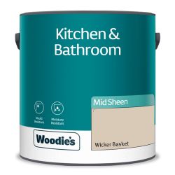 Woodie's Kitchen & Bathroom Wicker Basket 2.5Ltr
