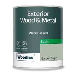 Woodie's Exterior Satin Garden Sage 750ml