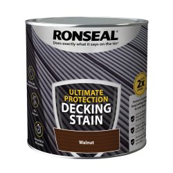 Ronseal Ultimate Protection Decking Stain Walnut 2.5L