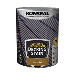 Ronseal Ultimate Protection Decking Stain Country Oak 5L