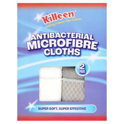 Killeen Antibacterial Microfibre Cleaning Cloths