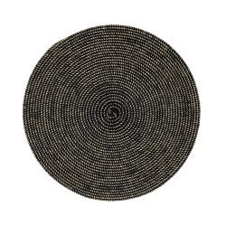 Woven Round Grey Placemat