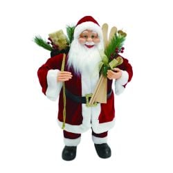 Standing Santa Red & White 80cm