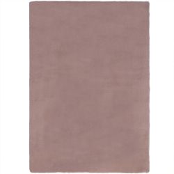 Cosy Faux Blush Rug - 170cm x 120cm