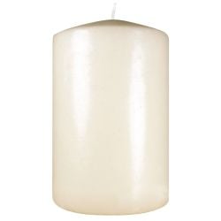 Ivory Pillar Candle 10X15