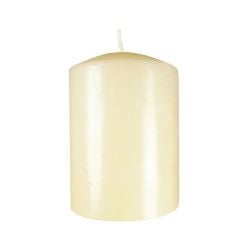 Ivory Pillar Candle 7X10