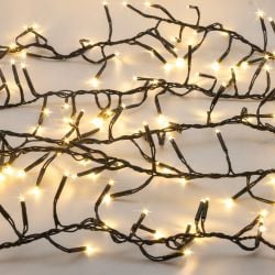 600 Led B/O Cluster Lights Warm White