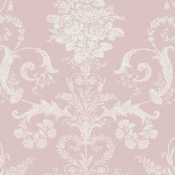 Laura Ashley Josette Amethyst Wallpaper