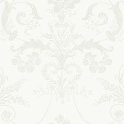 Laura Ashley Josette White Wallpaper