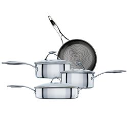 Circulon Clad Stainless Steel Induction 4pce Saucepan nonstick