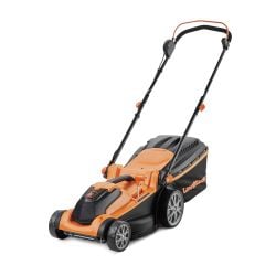 LawnMaster MX 24 37cm Lawnmower with 2 sets of batteries