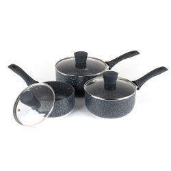 Russel Hobbs 3PC Nightfall Sauce Pan Set