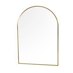 Arch Wall Mirror 60 X 90Cm Black