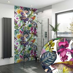 Splashbax Shower Wall Panel Floral Dreams 122X244Cm