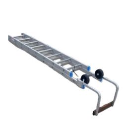 Stradbally Ladder - 17 FT Hinged Roof Ladder