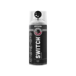 Rust-Oleum Switch 5-in-1 Multi-Surface Spray Paint Black Gloss 400ml