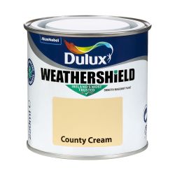 Dulux Weathershield Smooth Masonry County Cream 250ml