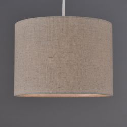 40cm Drum Beige Shade