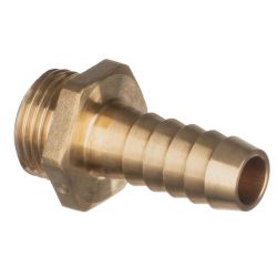 Threaded Brass Fittings - 3/4" x 20mmHose Connector