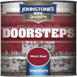 Johnstone's Doorstep Paint Matt Red 750ml