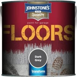 Johnstone's Garage Floor Paint Dark Grey 2.5ltr