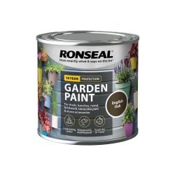 Ronseal 250ml Garden Paint English Oak