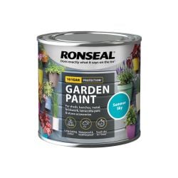 Ronseal 250ml Garden Paint Summer Sky