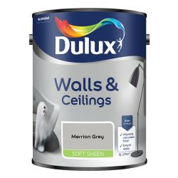 Dulux Vinyl Soft Sheen Merrion Grey 5L