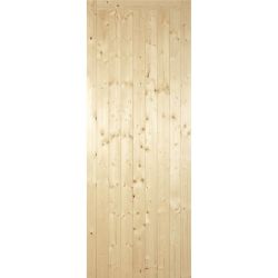 Framed Ledged and Braced 78" x 30" x 44mm Utility Door